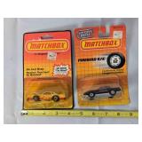 2 Matchbox Die-cast metal replica vehicles