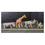 Schleich, Safari Ltd & Mojo African figurines