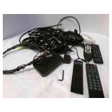 Remote Controls, Sudden Link router, various Cords