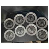 8 Anchor Hocking Miss America Plates