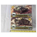 2 MPC military model kits