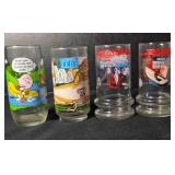 4 Promotional Tumblers; McDonald
