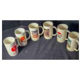 6 Plastic Mugs; Phillips University