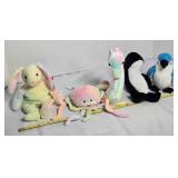 Beanie Baby; Jellyfish, Killer Whale, Blue Bird