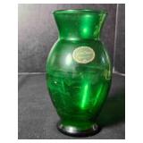 Anchor glass Forest Green Glass 6ï¿½ " Vase