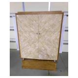 Wood Storage Cabinet-43" x 20" x 63"-no shelves