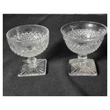 5 Anchor Hocking Miss America Low Sherbet Dishes