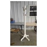 Solid Wood, hooks are Art Nouveau style