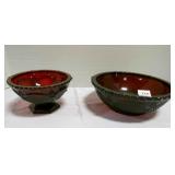 8ï¿½" Avon Cape Cod Ruby Red Bowl Centennial Edition