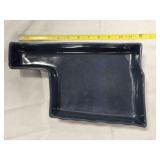 Frankoma Dish; Shape of Oklahoma