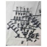 Plastic 1/72 scale action figures; paintable