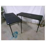 2 Cosco Folding tables 48" x 20" x 28"