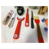 Stainless steel mixing bowl, can opener