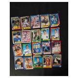 20 Topps Baseball cards from early 1990