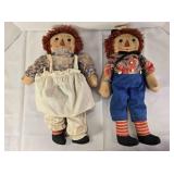 Raggedy Ann & Andy; 18' tall