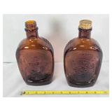 2 Bicentennial commemorative Log Cabin bottles