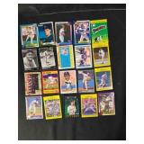 20 Baseball cards from early 1990's