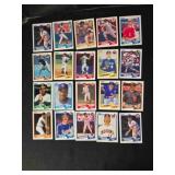 25 Fleer 90 Baseball cards