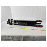 Telescoping camera tripod