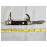 Blue Camillus BSA Cub Scout lockback knife
