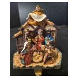Stocking Hanger, Holy Family & Wise Men