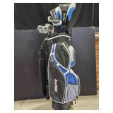 Golf clubs & Nike Tour Edge bag