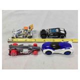 4 Hot Wheels & Maisto replica cars