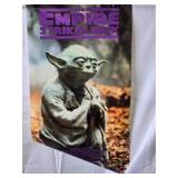 Empire Strikes Back Yoda poster, 35'x20'