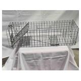 Wire Live Trap, 24'x7', 7' tall, w/carry handle