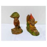 Vintage Tom Clark 'Saturday' & 'Boo' gnome