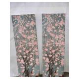 2 decorative cloth panels, 35ï¿½' x 12'
