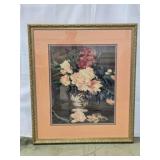 Fine Art Wall Hanging, peonies, 36' x 31ï¿½'