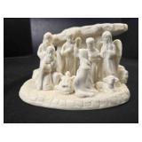 6.5' Porcelain Nativity