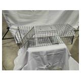 Wire Live Trap, 24'x7', 7' tall, w/carry handle