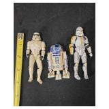 3 Kenner Star Wars Action Figures