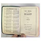 The Ideal Junior Diary, Year 1945; unused