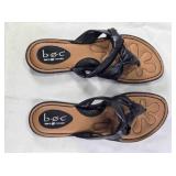 Ladies Born Concept sandals, black, size 9