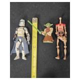 3 Kenner Star Wars Action Figures