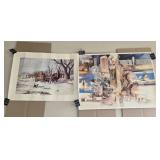 2 Prints; Proud to Call Enid Home by Jim Bray