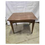 End table; Handle on one end, no drawers