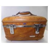 Vintage American Tourister Hard Shell Train Case