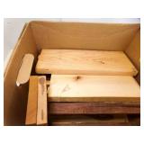 Box of Wood Pieces