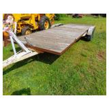 shop built trailer