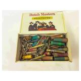 cigar box of misc shells