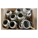 18 - 3' ALUMINUM CAM LOCK COUPLING SOCKETS