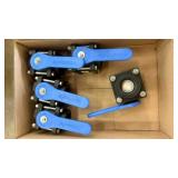5 - 1 1/2' NORWESCO PLASTIC BALL VALVES