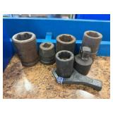 Box of impact sockets