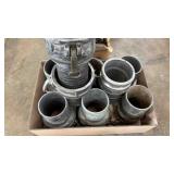 9 - 4' ALUMINUM CAM GROOVE FITTINGS