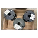 3 - SPOOLS OF VACUUM TUBING, 5-32'