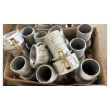 11 - 3' ALMINUM CAM GROOVE FITTINGS,